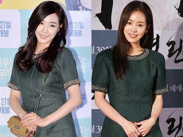 Dress Hijau Kembar Tiffany SNSD vs Han Ji Min, Siapa Termodis?